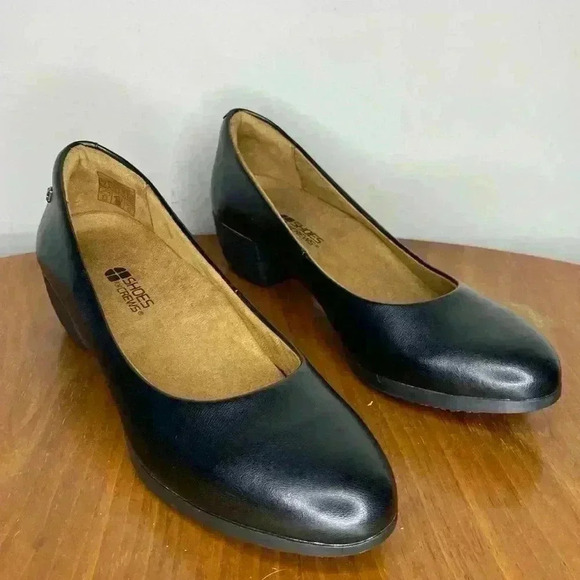 Shoes For Crews Shoes - Shoes for Crews 55452-39/6 WILLA Women's Leather Slip On Shoes Size 9